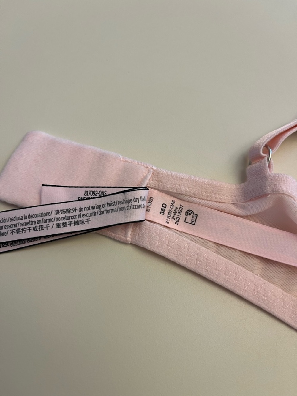 Victoria's Secret Pink Lace Wireless Bra with Decorative Straps - Picture 4 of 6